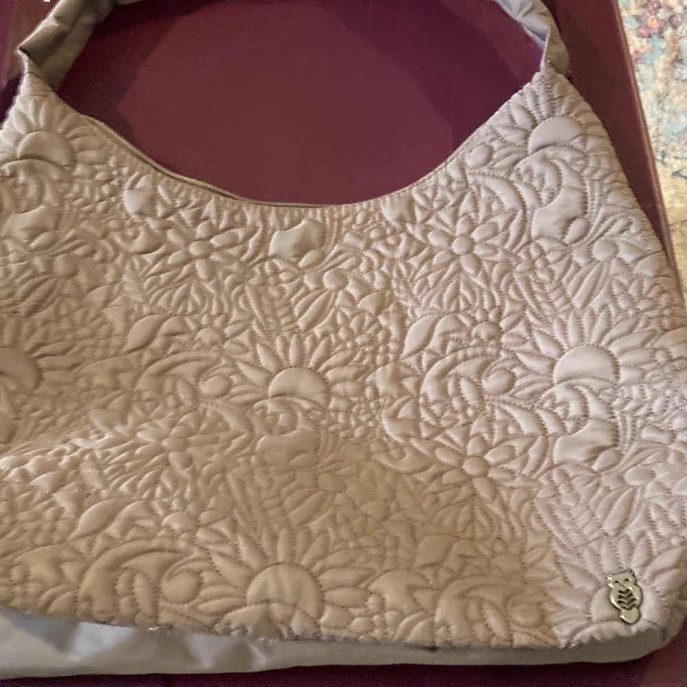 Sakroots Quilted Mushroom Shoulder Bag